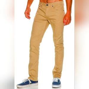 CRAFT + FLOW Khaki Tan Slim Fit Jeans/Pants